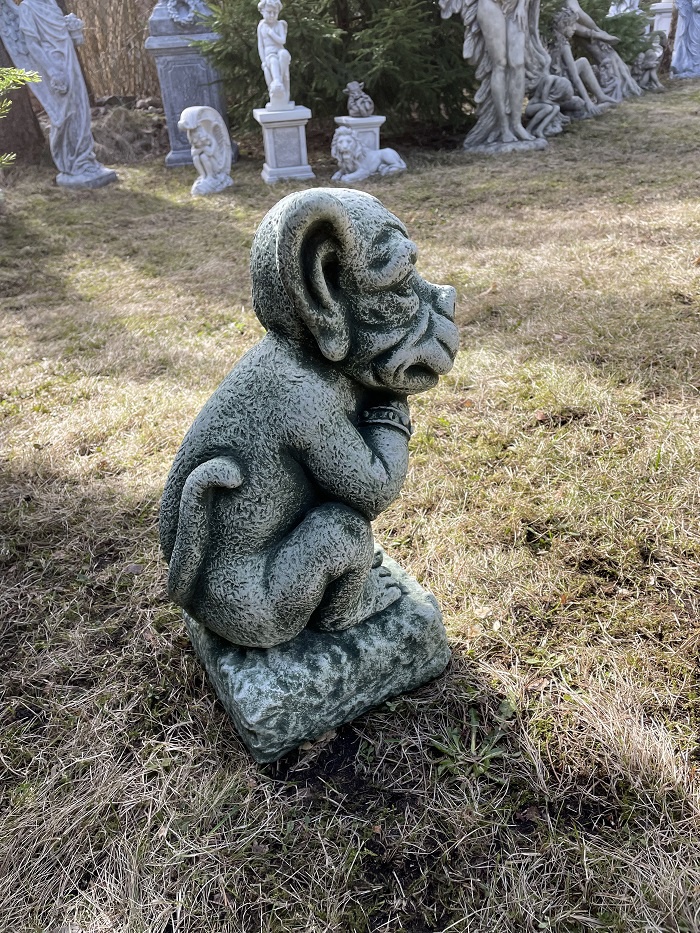 Gargoyle garden sculpture.JPG