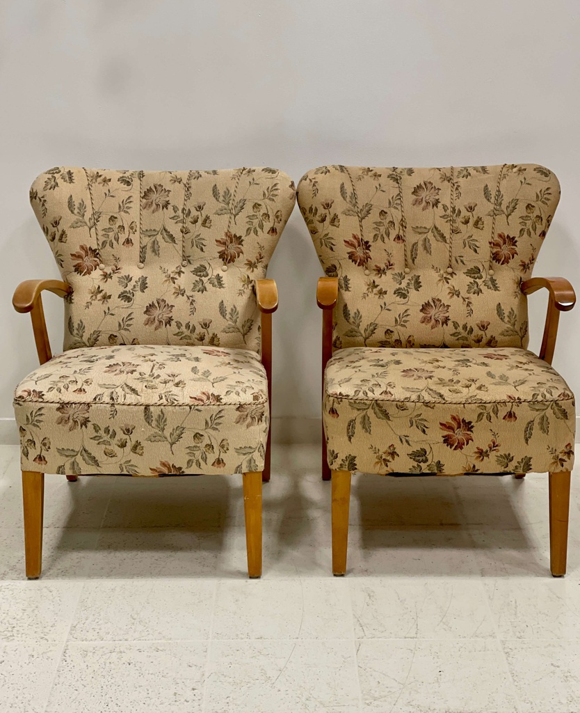 Armchairs, 2 pcs