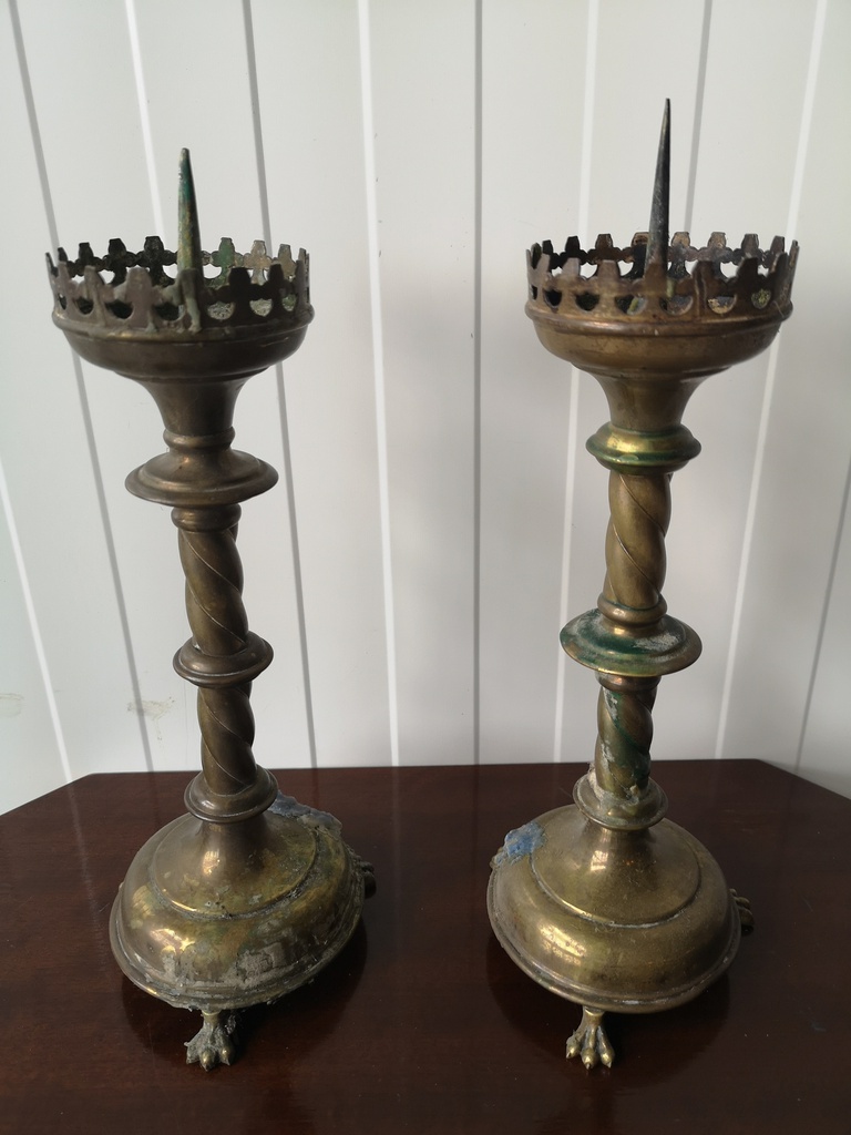 Candlesticks, 2 pcs