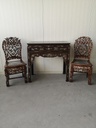 Coffee Table and Chairs, 2pcs