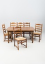 6 Seater Dining Table Set