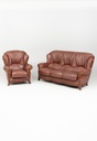 Sofa and armchair
